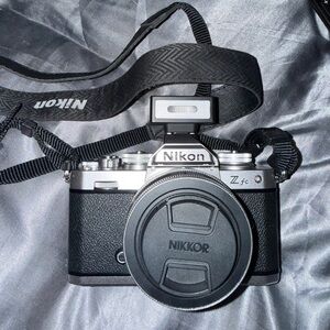 Nikon Z fc Mirrorless Camera - Black and Silver Design